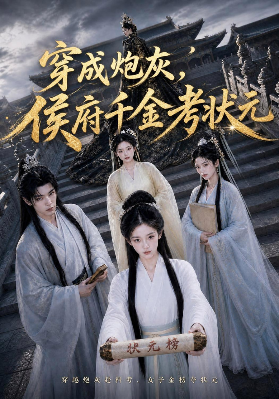 穿成炮灰，侯府千金考状元(全集)